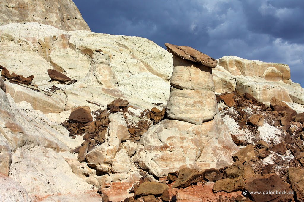 White Hoodoos by Thomas Galenbeck