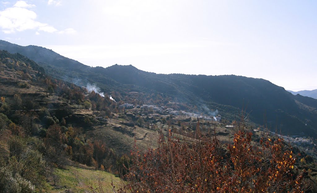 Pampaneira vista desde Capileira. by RF Rumbao