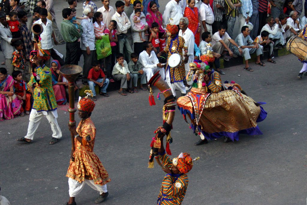 Teej Festival, Jaipur, Rajasthan, India by lucoto