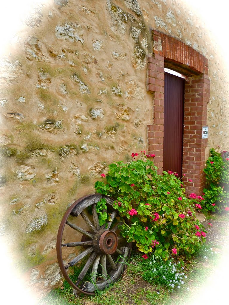 Old Court House side-entrance - cafe by Di S