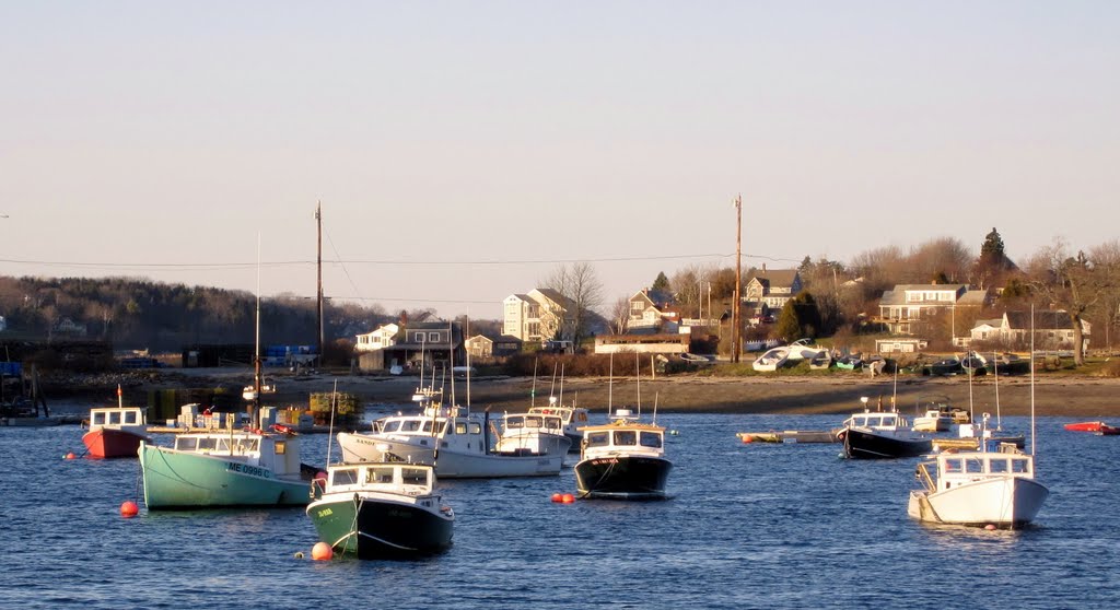 Lobster Boats by BenjaminMWilliamson