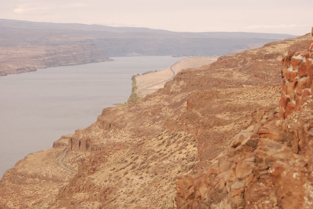 Columbia River Gorge Near George, Washington by Conrad Nay