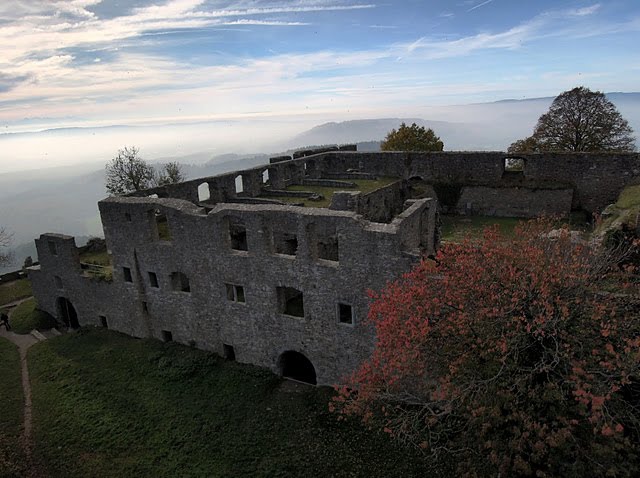 Hohentwiel in Autumn by xhomer