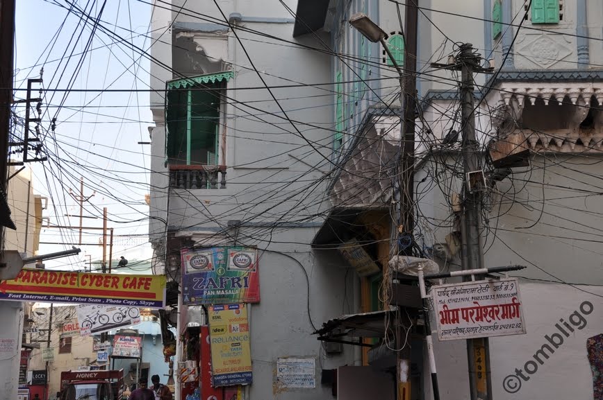 Udaipur (INDIA) - Kabelsalat by ©tombligo.ch