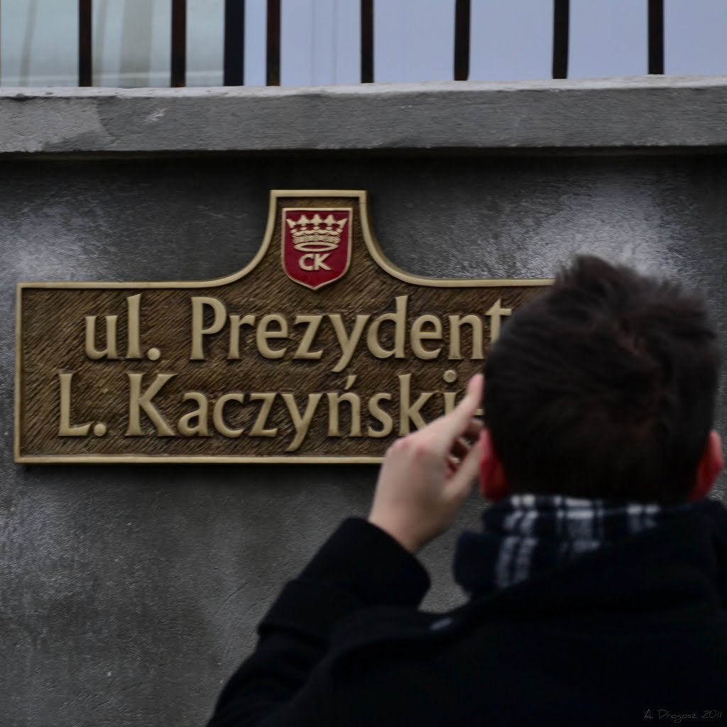 President Lech Kaczynski street. by Artur Drogosz