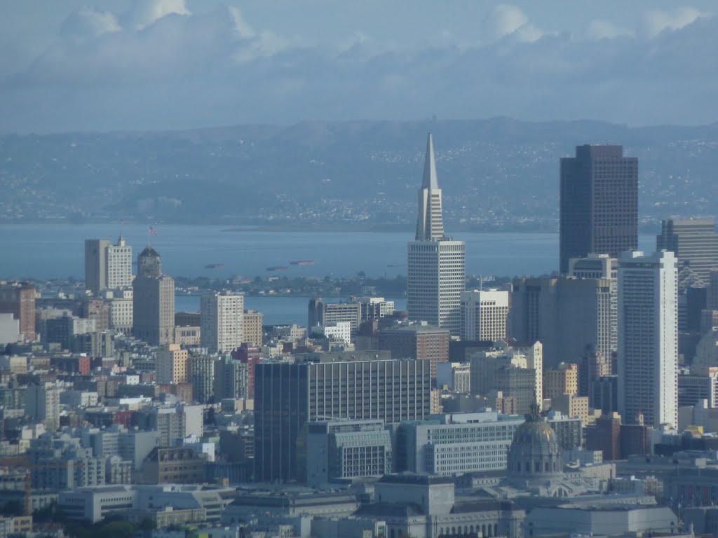 Twin Peaks,San Fracisco. by Raymond GRELET