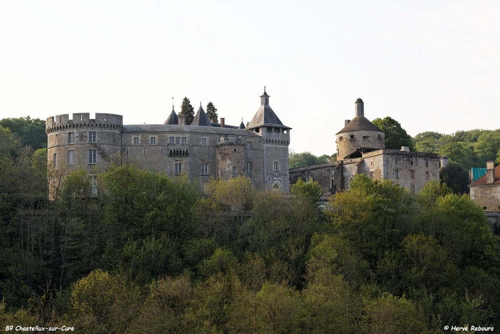 89 Chastellux-sur-Cure - Château by H. Rebours