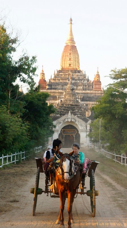 Ananda Temple - Bagan by Paul HART