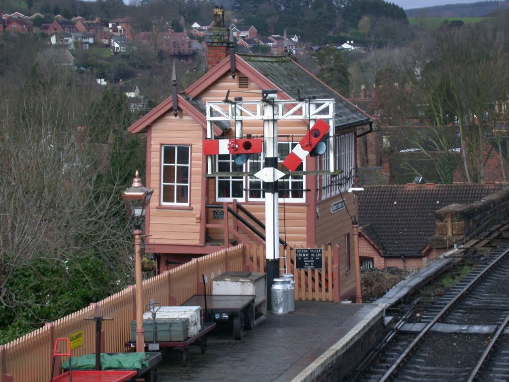 GWR lower Quadrant Somersault Starter Signals by Madcaravanner