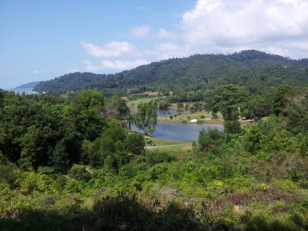 Golf course, damai laut resort perak by wizview