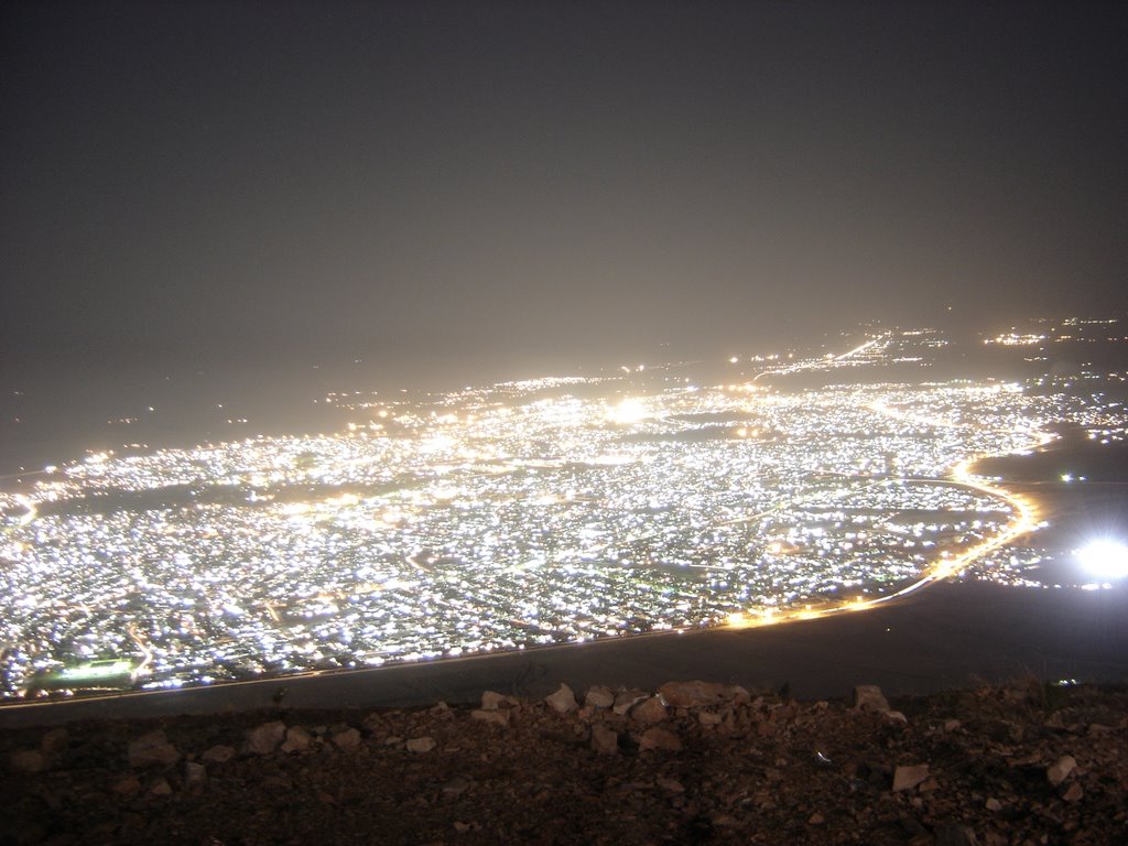 Sulaimani, Goizha ,at night by Dr.Ari