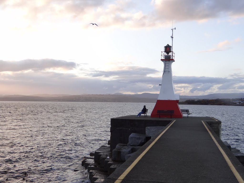 Breakwater at Ogden Point, Victoria, BC by Kromer Photos