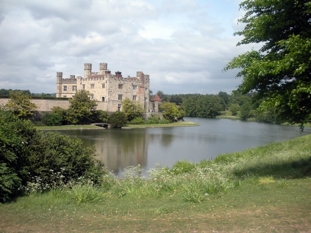 Leeds Castle, Kent, England by Marge Wasserman