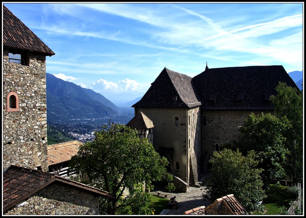 Castel Tirolo, la corte by Marco Vanzo