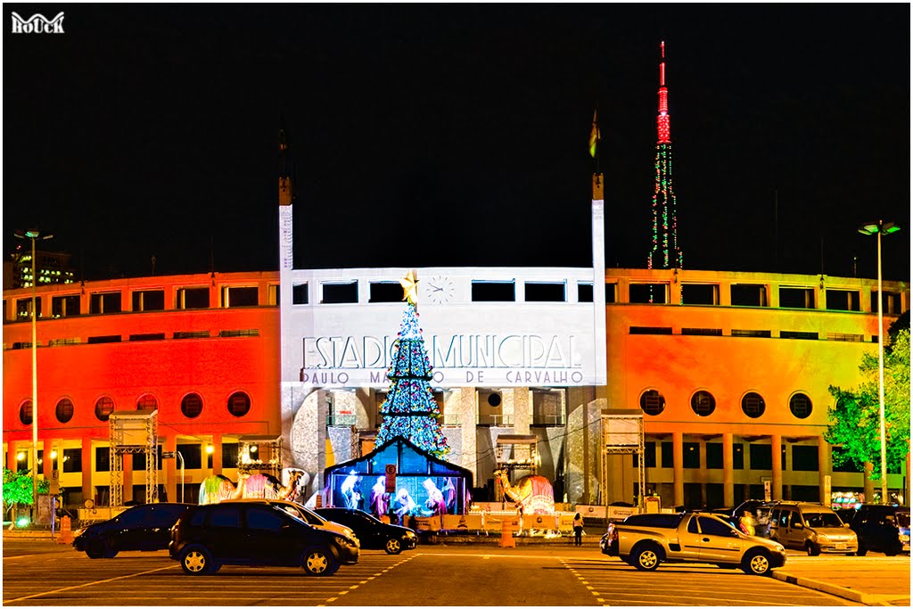 Estádio Paulo Machado de Carvalho - Pacaembu / SP (decoração Natal 2011) by Wilson Houck Jr.