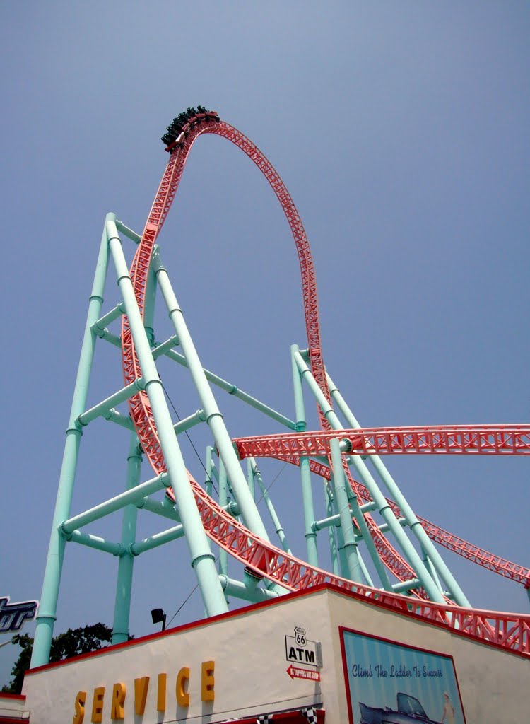 Xcelerator, Knotts Berry Farm, Anaheim California. by mickey.brittain