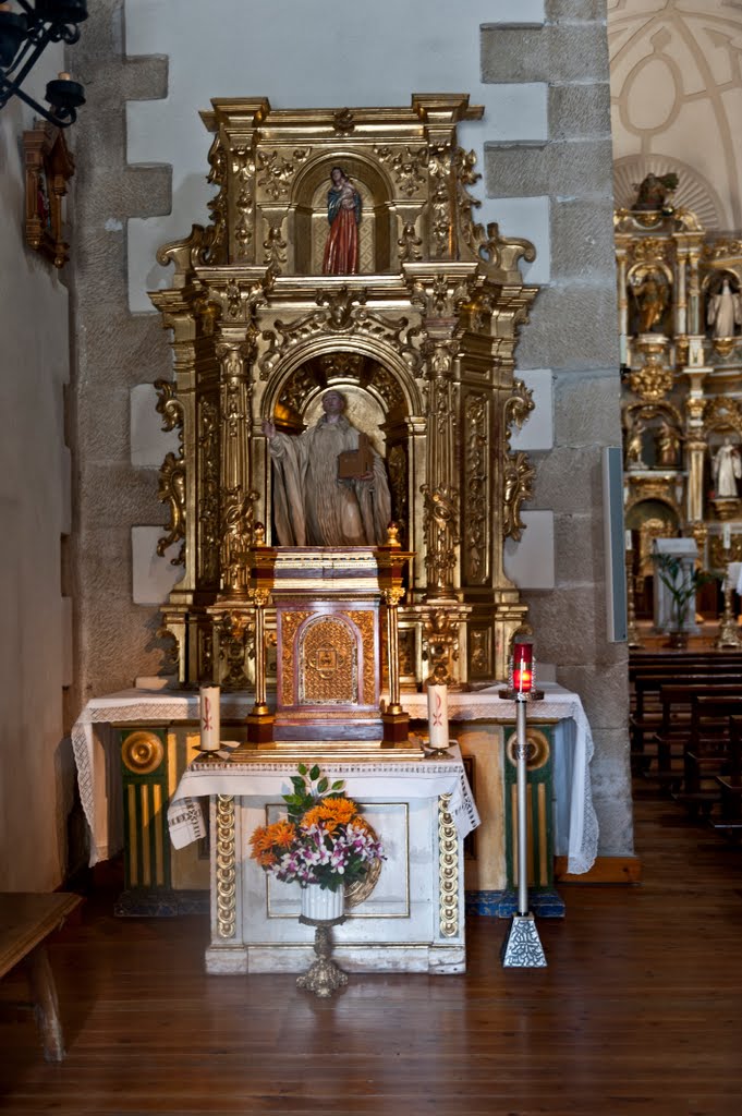 Altar lateral del Convento Cisterciense de Santo Domingo de la Calzada by Fernando Gutierrez