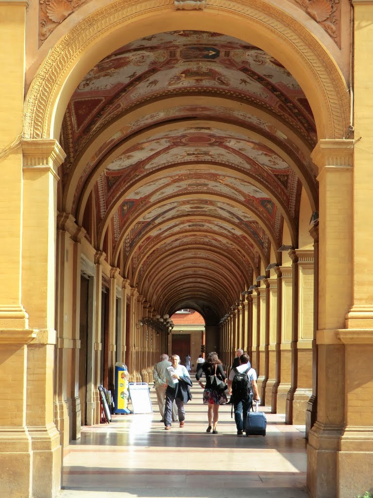 A passage way, Bologna, Emilia-Romagna, Italy by mattis