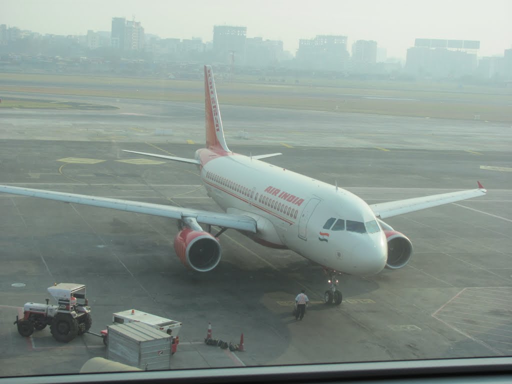 Air India just landed at Mumbai airport, India by E VANI DIVAKARA SAST…