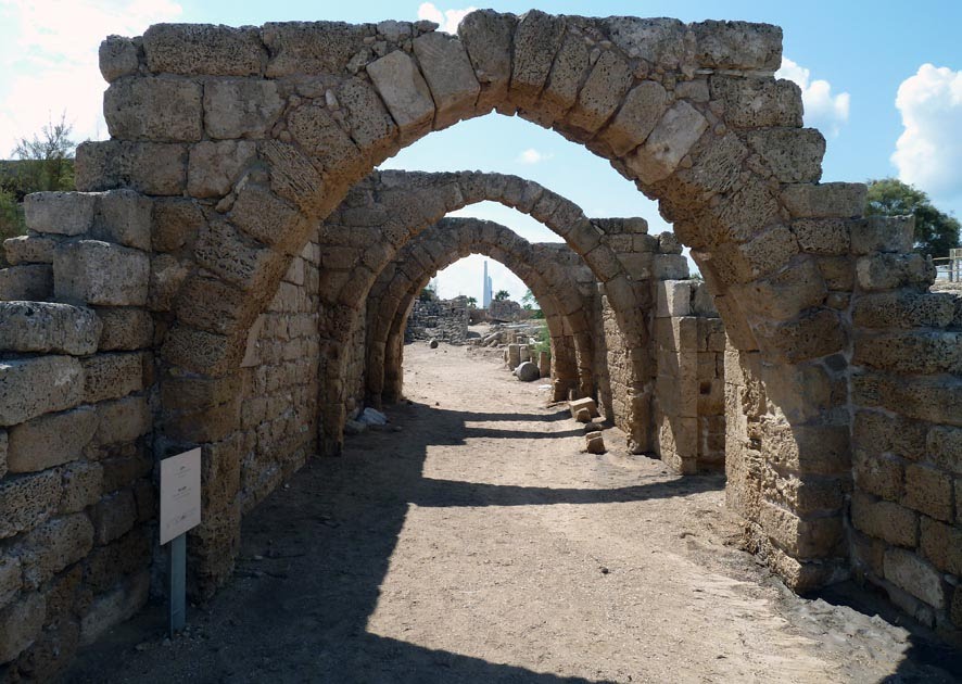 Caesarea. The arch. by obber