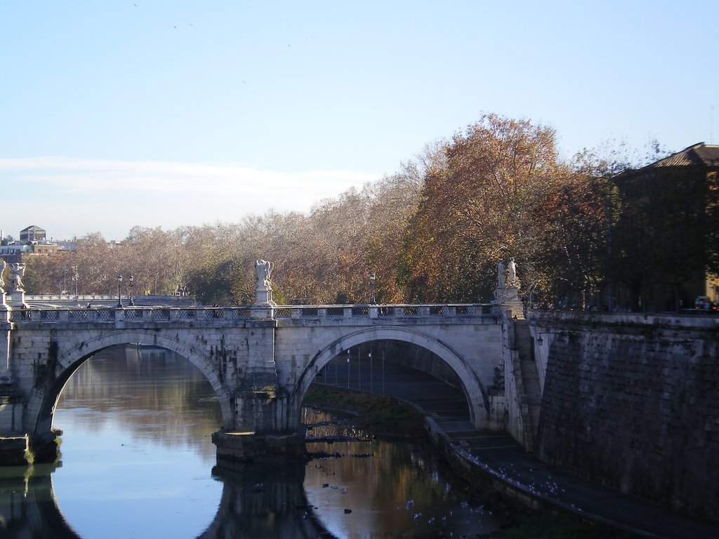 Along Tevere's river, Rome by Francesco Babboni