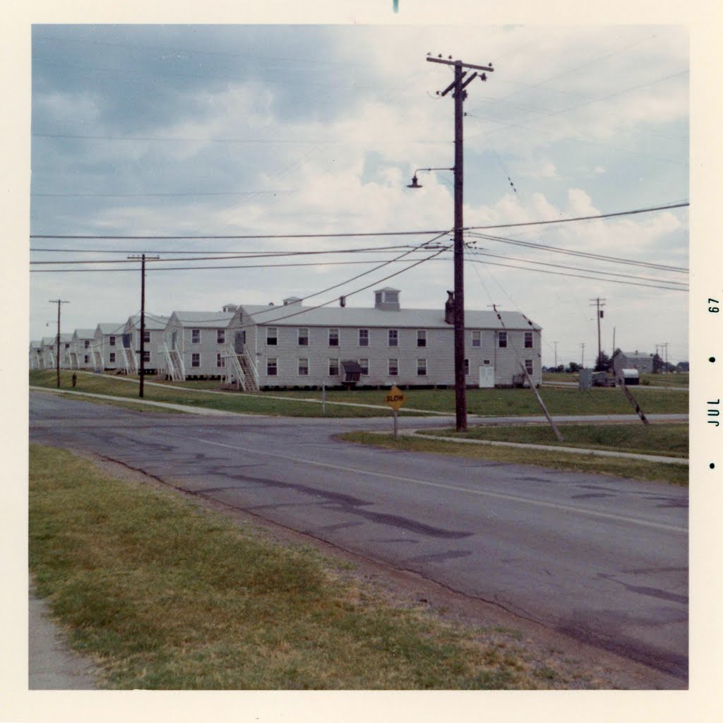 Barracks at Naval Air Station - Memphis, Millington, TN by Scotch Canadian