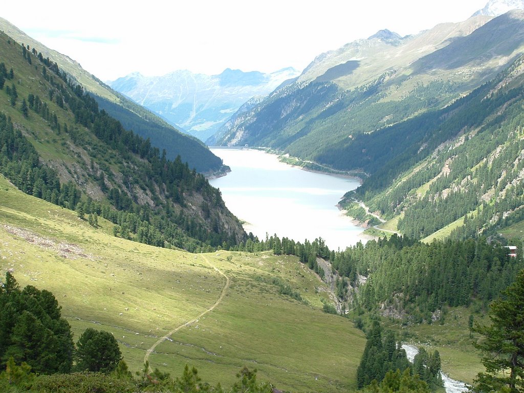 Gepatsch-Stausee Kaunertal by Bepp Viertlböck