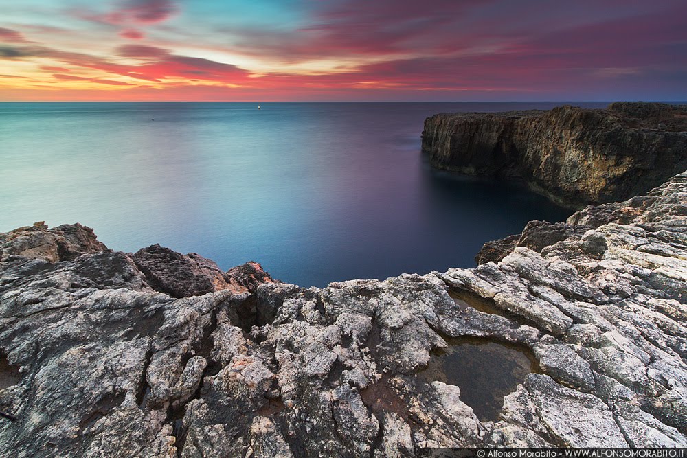 Red Cliffs by Alfonso Morabito