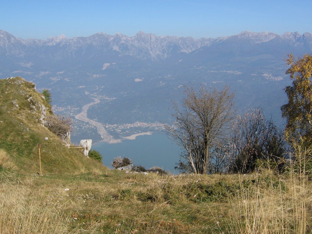 Alpago e lago di S. Croce by alexdam