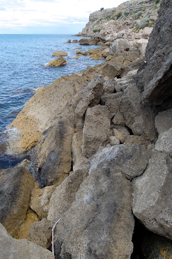 Frankreich_Languedoc-Roussillon_Leucate, La Franqui > Cap des Frères > Cap Leucate > La Plagette by Elmokula