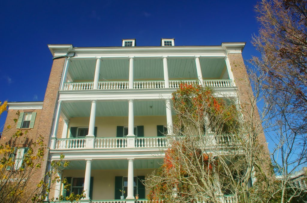 Typical house in Old Charleston by Paul Hildebrandt