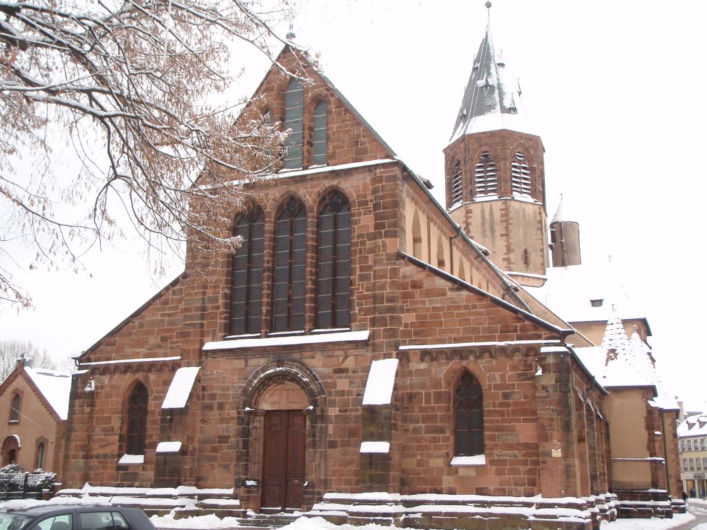 Haguenau, Eglise St.Georges - Hagenau, St.Georgskirche by Andel07