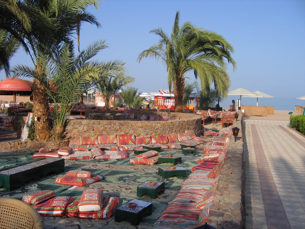 Shisha Bar on the Beach by lecleric