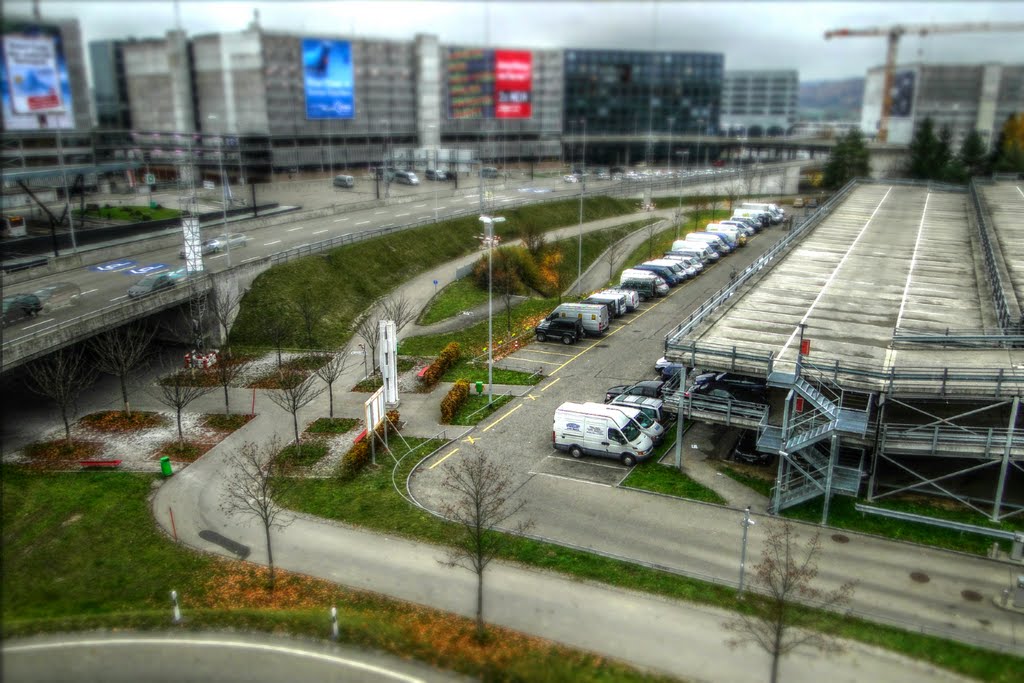 Vom parkhaus 11.11.2011 tiltshift hdr by bruno lauper