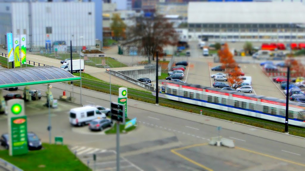 Vom parkhaus 11.11.2011 tiltshift hdr by bruno lauper