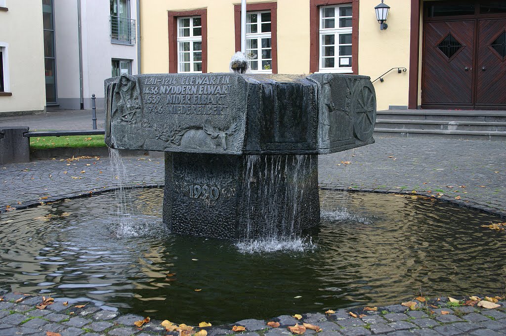 Dorfbrunnen, in Niederelbert by Dieter Wick