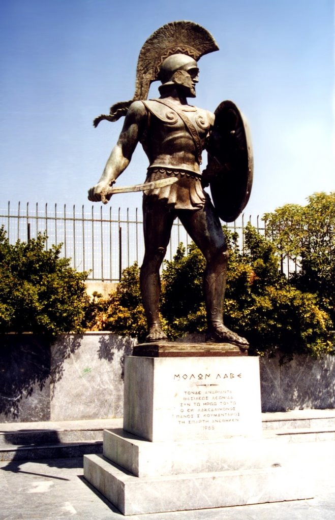 Leonida (monumento a Sparta -Grecia-) by Mauro Cargnello