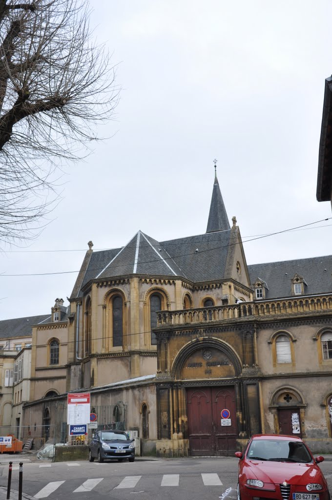 Lycée Fabert (abbaye Saint-Vincent), Metz, Lorraine, France by M.Strīķis