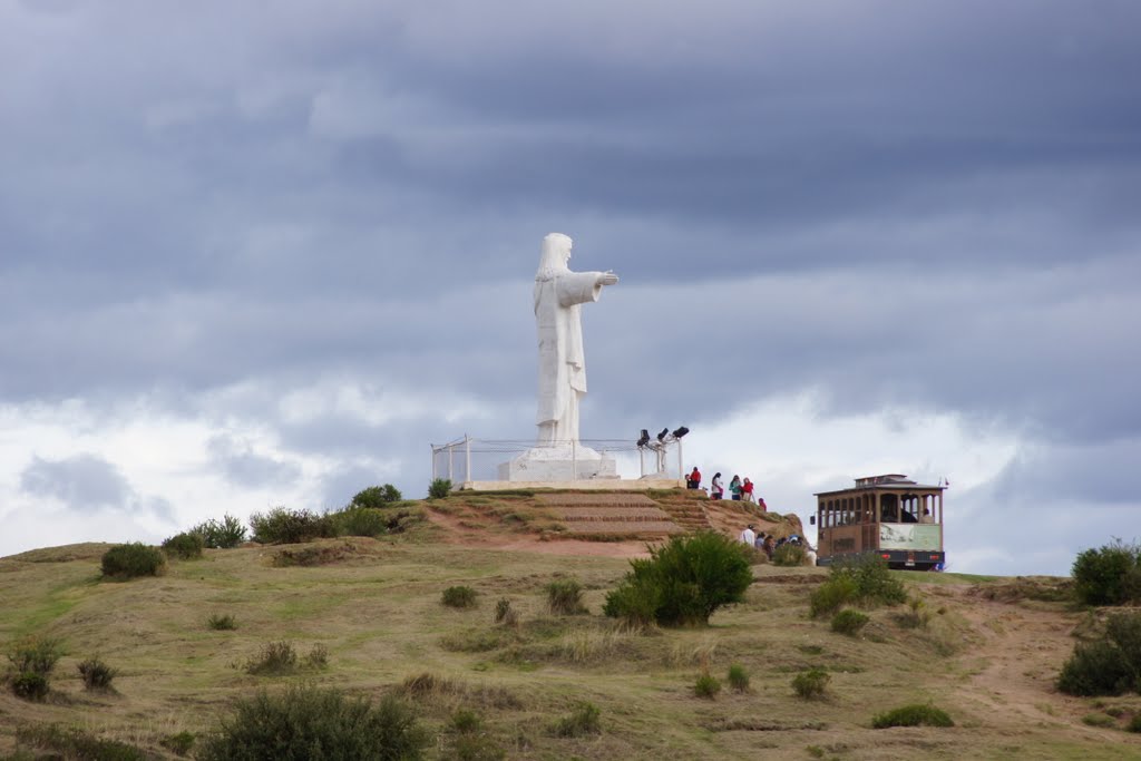 Cristo Blanco de Cusco by Bren Webley