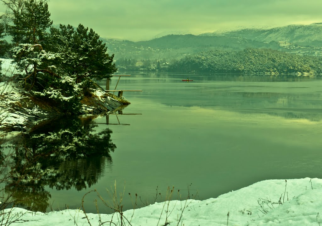 December Afternoon Tranquility. by Paul Sorensen