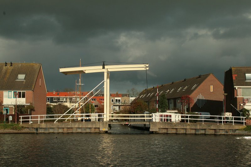 Alkmaar NL - Ophaalbrug 't Veneetse Eiland en 't Hondsbosch - by frank001