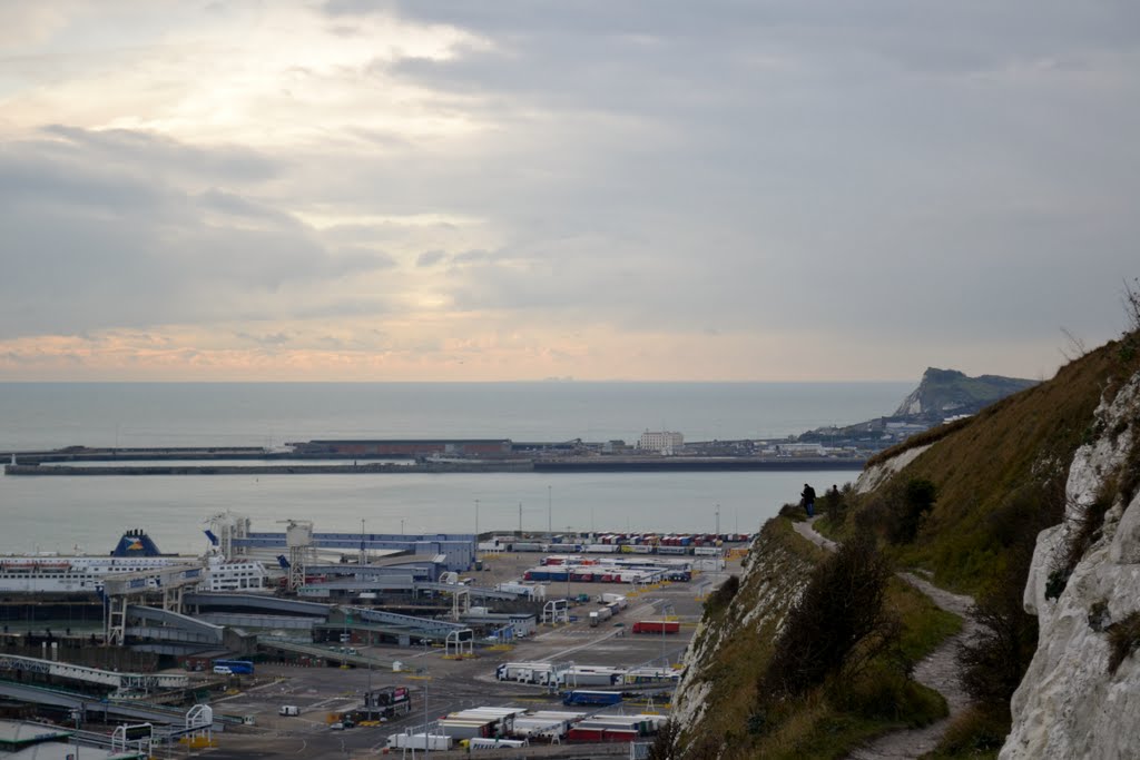 Dover Harbour, Dover, Kent, UK by John Starnes