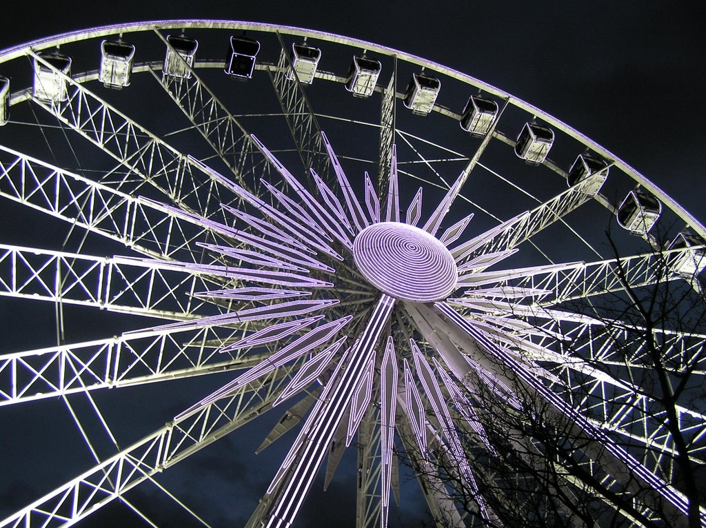 Observation Wheel Hyde Park 2 by Matilde Aguilera