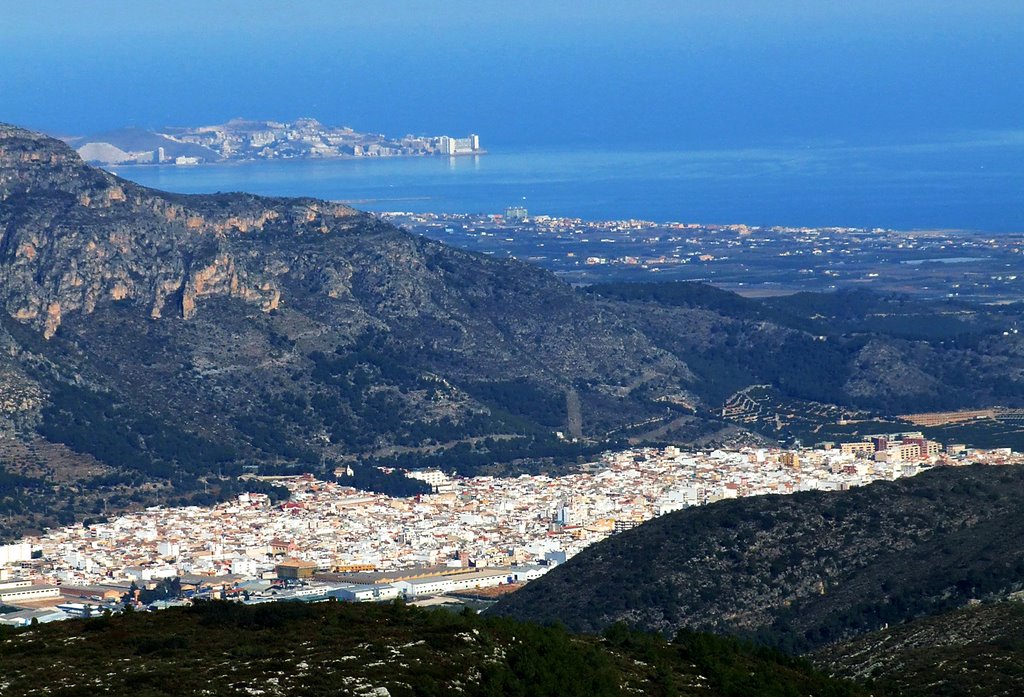 Panorama Tavernes de Valldigna 01 by Jose Antonio Ibañez