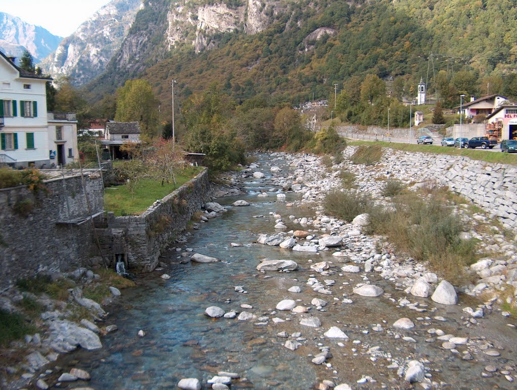 Der Fluss aus dem Val Bavone by bienenritter