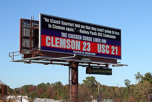 Clemson Billboard! by clemsontigers6317