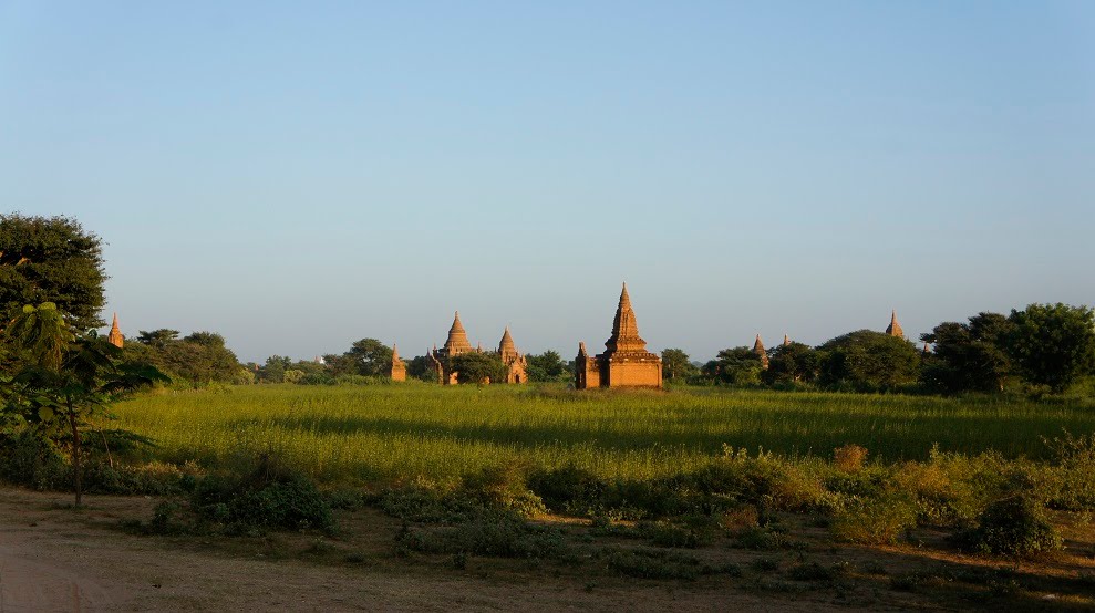 Stupa cluster near Sulaimani Stupa by Paul HART