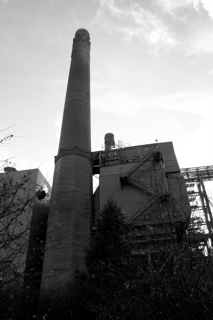 Anheuser-Busch Smokestack by MatthewALyman