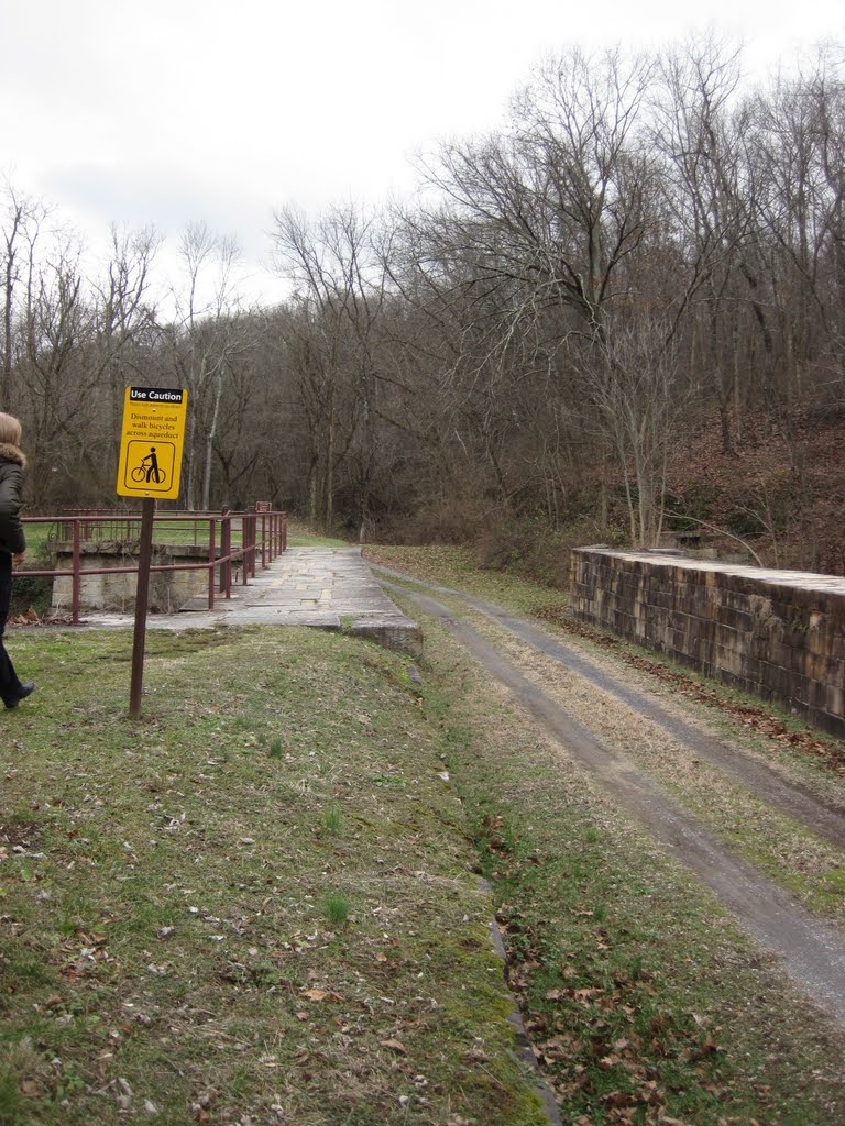 The C&O aqueduct over 15 mile creek by midatlanticriverrat