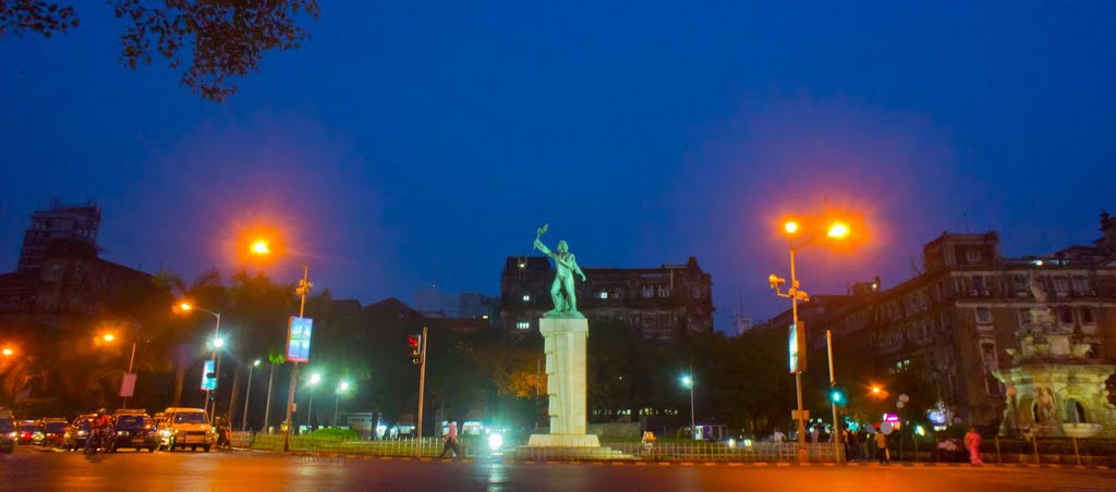 Mumbai, Flora Fountain by Udaykumar PR